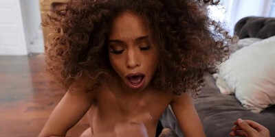 RK Prime: Cecilia Lion in a dress clean handjob