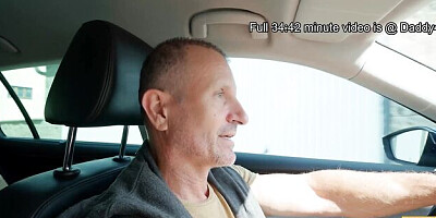 Daddy4k featuring George Uhl and Sarah Kay's forest sex movie