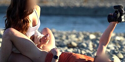 Wild Outdoor Pegging Kate's Domination in the Mountains of New Zealand