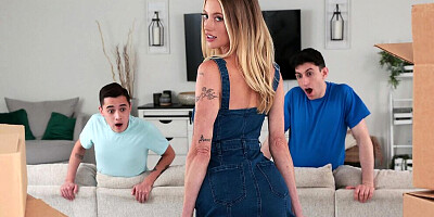Barbie Feels Stepmom Has The Boys Come Help Her