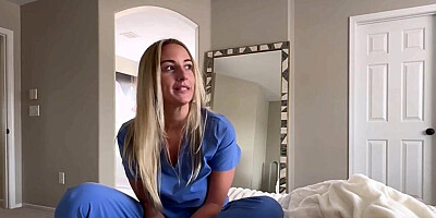Cheating On My Wife With Private Nurse - Lou Lou