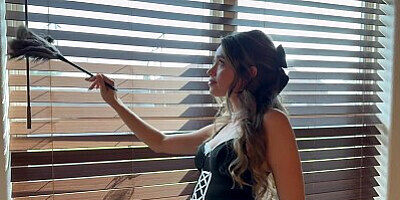 naughty maid fucks her boss