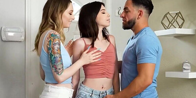 Freeuse fuckery with two girls who just cannot stop