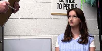 Pastors Stepdaughter Caught Stealing - Jack Vegas, Petite Girl And Melanie Marie