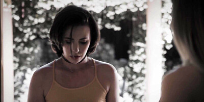 Girl-on-girl dame on woman activity with mesmerizing Casey Calvert and Paige Owens