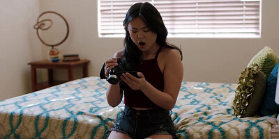 Lulu Chu's threesome awakening with Kimmy Kimm and Seth Gamble's play