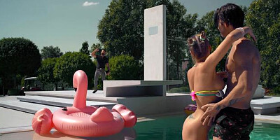 ...Blonde Bombshells Hardcore Threesome...