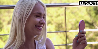 Blonde Chicks Lena Love & Arteya Morning Lesbian Sex - A GIRL KNOWS