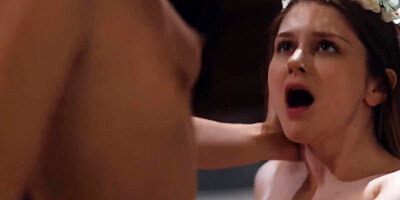 PornTaboos.com - Sexy girl-girl stunners Alex Coal and Bunny Colby's powerful tribbing sesh