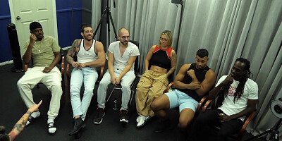 Gangbang Creampie 439 Interview with Linda Lan, Scene #01