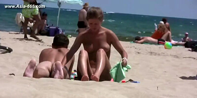 peeping Naturist Beach.47