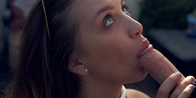 ...Barely legal teen Aurora Belle gets fucked balls deep...