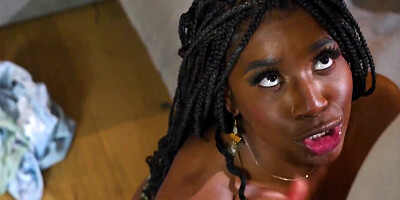 Nicole Kitt wants his hard cock in her black pussy