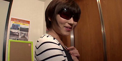 Japanese Beauty Shinobu Kasagi Gorges Herself on Two Cocks