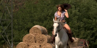 Hot MILF Alice Romain Enjoys a Wild Ass Fuck in The Field