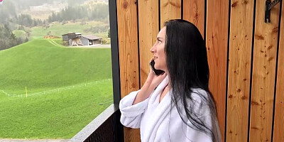 Step Mom Stuck On Balcony, Super-steamy And Horny, Gets Torn Up And Mouth-fucked By - Flash Fantasy