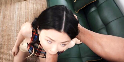 Tempting Lulu Chu's blowjob clip