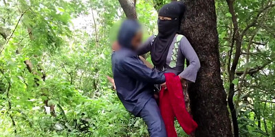 I Took My Marathi To The Jungle, Made Her A Mare And Fucked Her Pussy