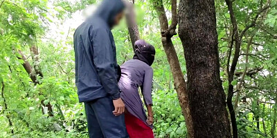 I Took My Marathi To The Jungle, Made Her A Mare And Fucked Her Pussy