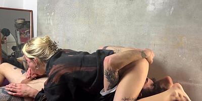 Amateur babe Toussik eaten out and fucked by her man