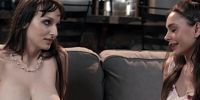 GirlGirlWay.com - Lexi Luna's fat breasted wand vulva vibration watch