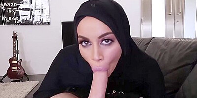 Victoria June - Cheating Arab Wife Slobbers All Over My Erect Cock While I Smash H