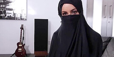 Victoria June - Cheating Arab Wife Slobbers All Over My Erect Cock While I Smash H