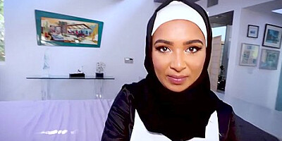 My Hijab Wearing Coworker Is Getting Used To Sucking My Cock And Fucki With Babi Star