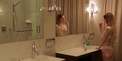 Horny Blonde, Xander Corvus And Bunny Colby - Teenage 18+ Whore Gets Punished