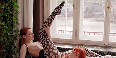 WOWGIRLS Two amazing girls Vilena and Lola Red eating each other's pussy