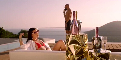 Apolonia Lapiedra, Emily Willis And Alberto Blanco - Three Steamy Babes Share Stiff Boner During Group Orgy