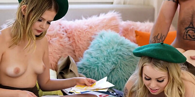 Beautiful Blondes Provide Services For Their Satisfied Customers