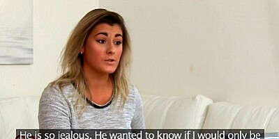 FemaleAgent Minx cheats on boyfriend with agent