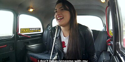 Female Fake Taxi Backseat Lesbian Orgasm Lessons