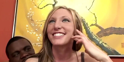 Shy Teenager 18+ Emily Tackles The Monster Mannaconda - Interracial