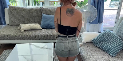 Horny Student Bound with Ropes Gets Filmed And Fully Exposed