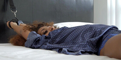 Harsh and wild b-day plowing sesh with wonderful black Kendall Forest and cock Bruno Dickemz