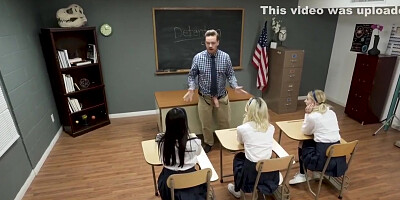 Teachers Big Penis Passed Around By Slutty Coeds