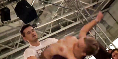 Public trailer with well-formed ladylove from Extreme Movie Pass