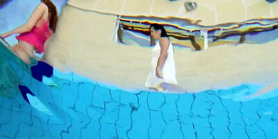 Blooming Lera and Sima - xxxwater video - Underwater Show