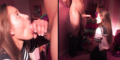 Watch sensual Dani Daniels's scene