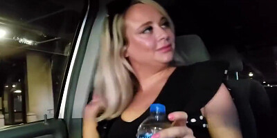 Cheating Whore Housewife Gets Surprised By A Big