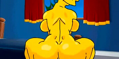 Marge Simpson manga porn COUGAR