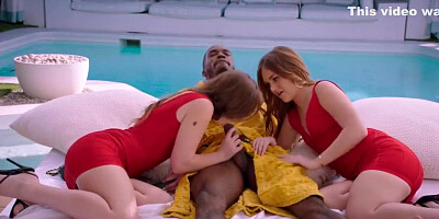 Sami White And Joey White - Hot Fake Twins Love To Share Bbc Every Chance They Have