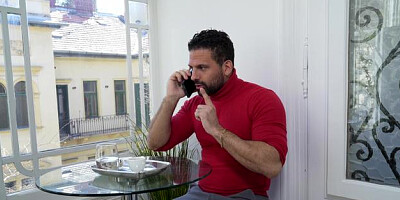 ...David Perry: Panty-Sniffing Lesson with a View...