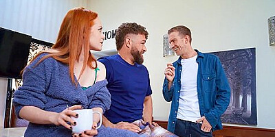 Danny D, Ella Hughes And Xander Corvus In Horny Ginger Babe Sex Smutty Video