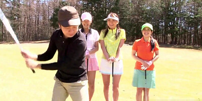 Erika Hiramatsu & Nana Kunimi & Nao Yuzumiya in Naked Golf Makes The Girls Horny - Hcjav