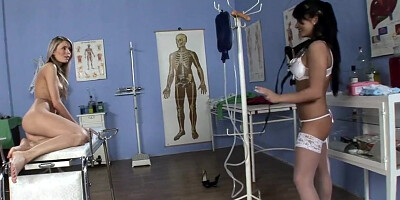Lezdom Medical Fertish Nurse Pegging