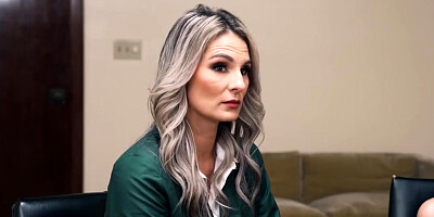 Lustful Coed Shares Teachers Cock With Buxom Stepmommy