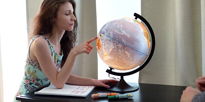 Nelya Jorden in Nelya's Serves Up a Gooey Cream Pie - TeenErotica